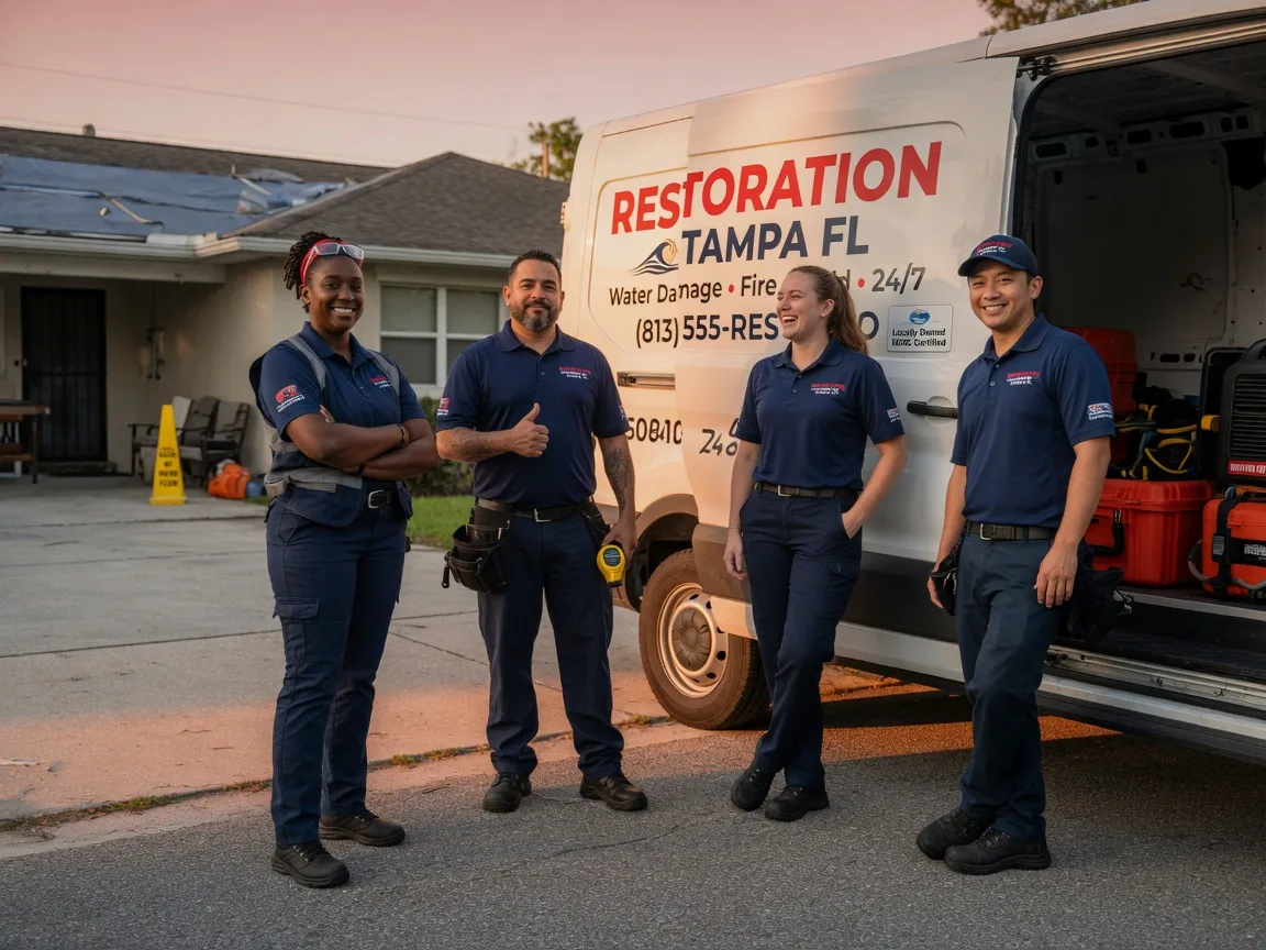 Water Damage Restoration company in Parmele, NC